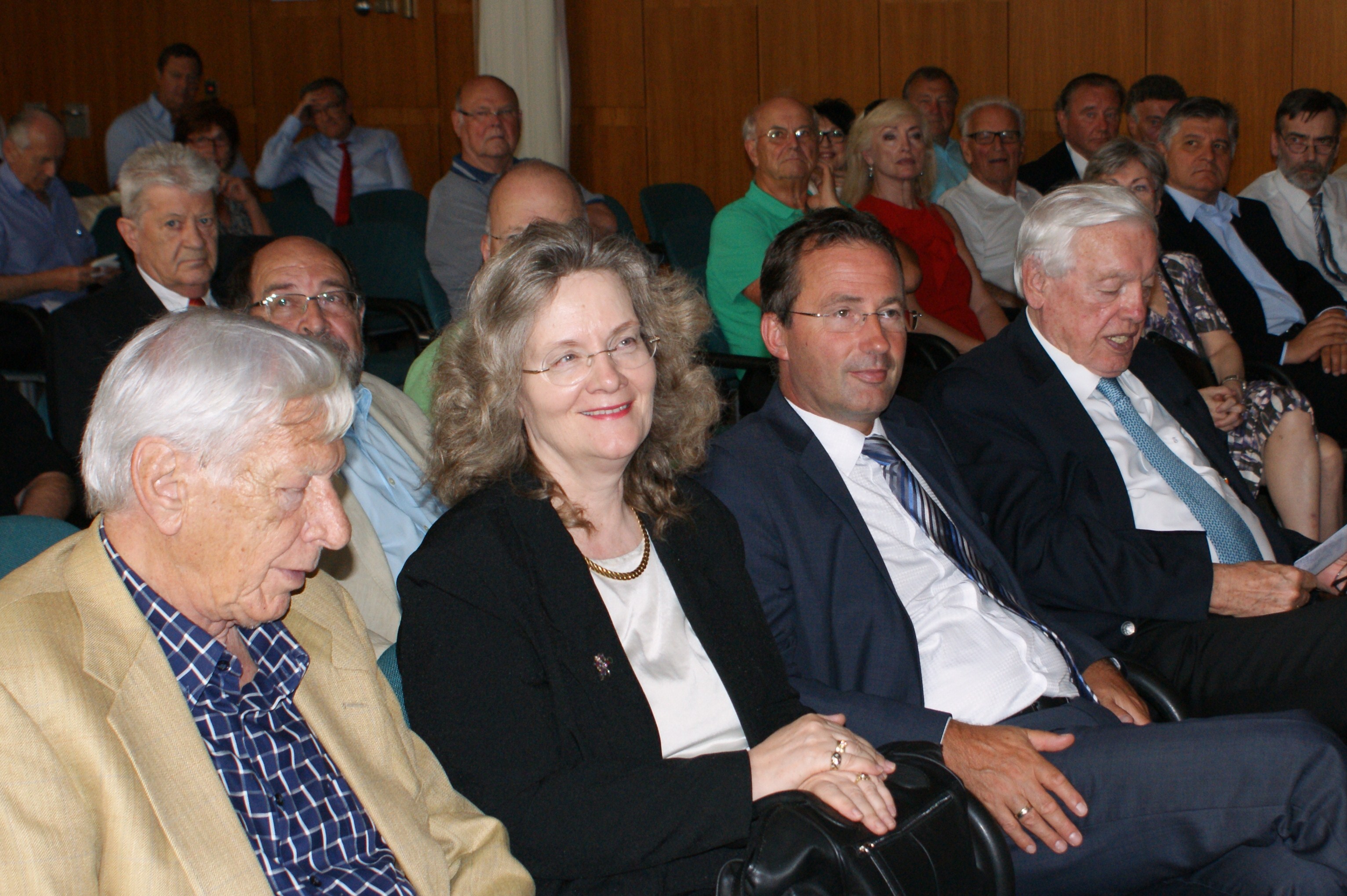 G&auml;ste beim Vortrag