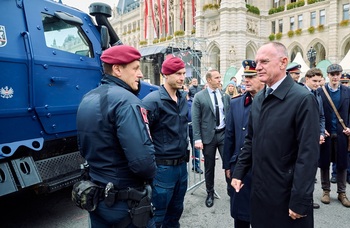 Mitmach-Challenges der Polizei am 26. Oktober am Wiener Mionoritenplatz