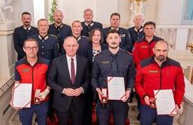 Lob vom Innenminister für lebensrettenden Polizisten