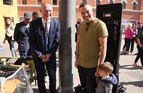 Ein buntes Bild der Wiener Polizei